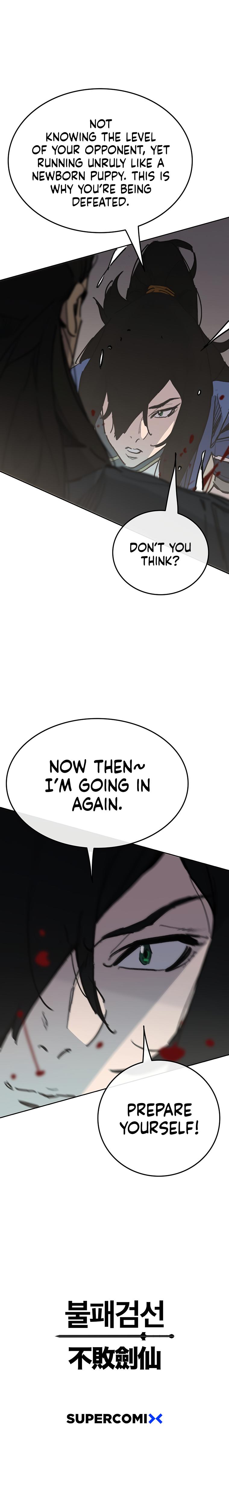 The Undefeatable Swordsman Chap 145 - Next Chap 146