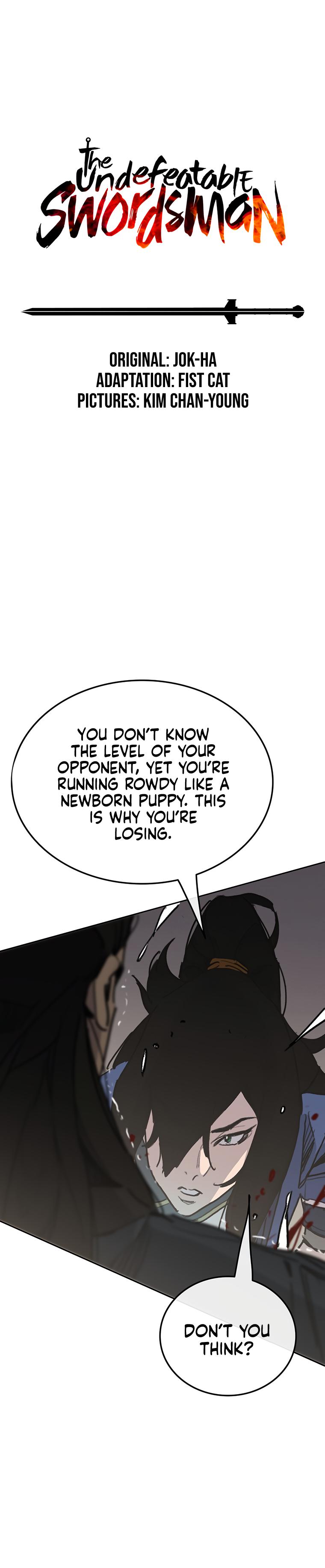 The Undefeatable Swordsman Chap 146 - Next Chap 147