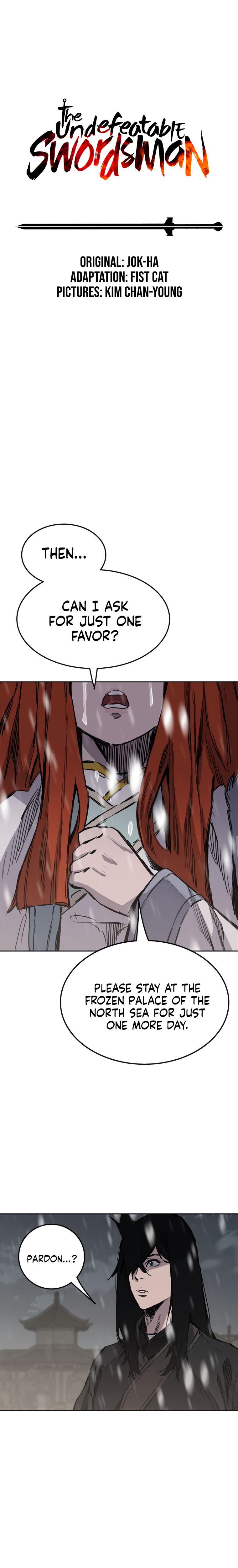 The Undefeatable Swordsman Chap 141 - Next Chap 142