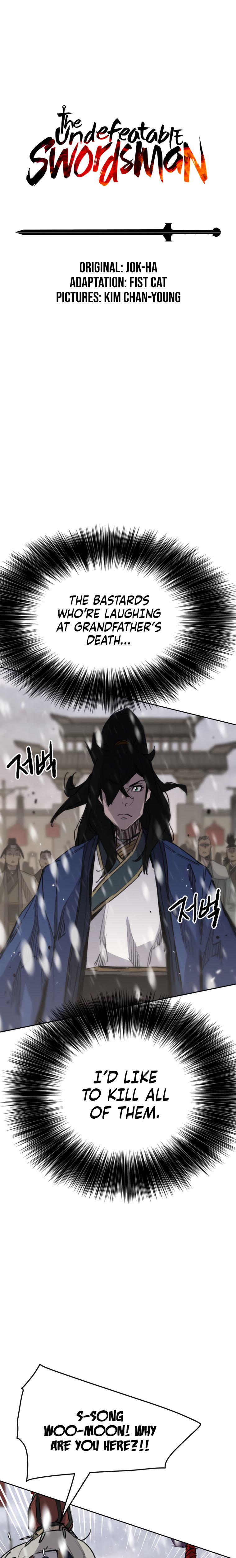 The Undefeatable Swordsman Chap 142 - Next Chap 143