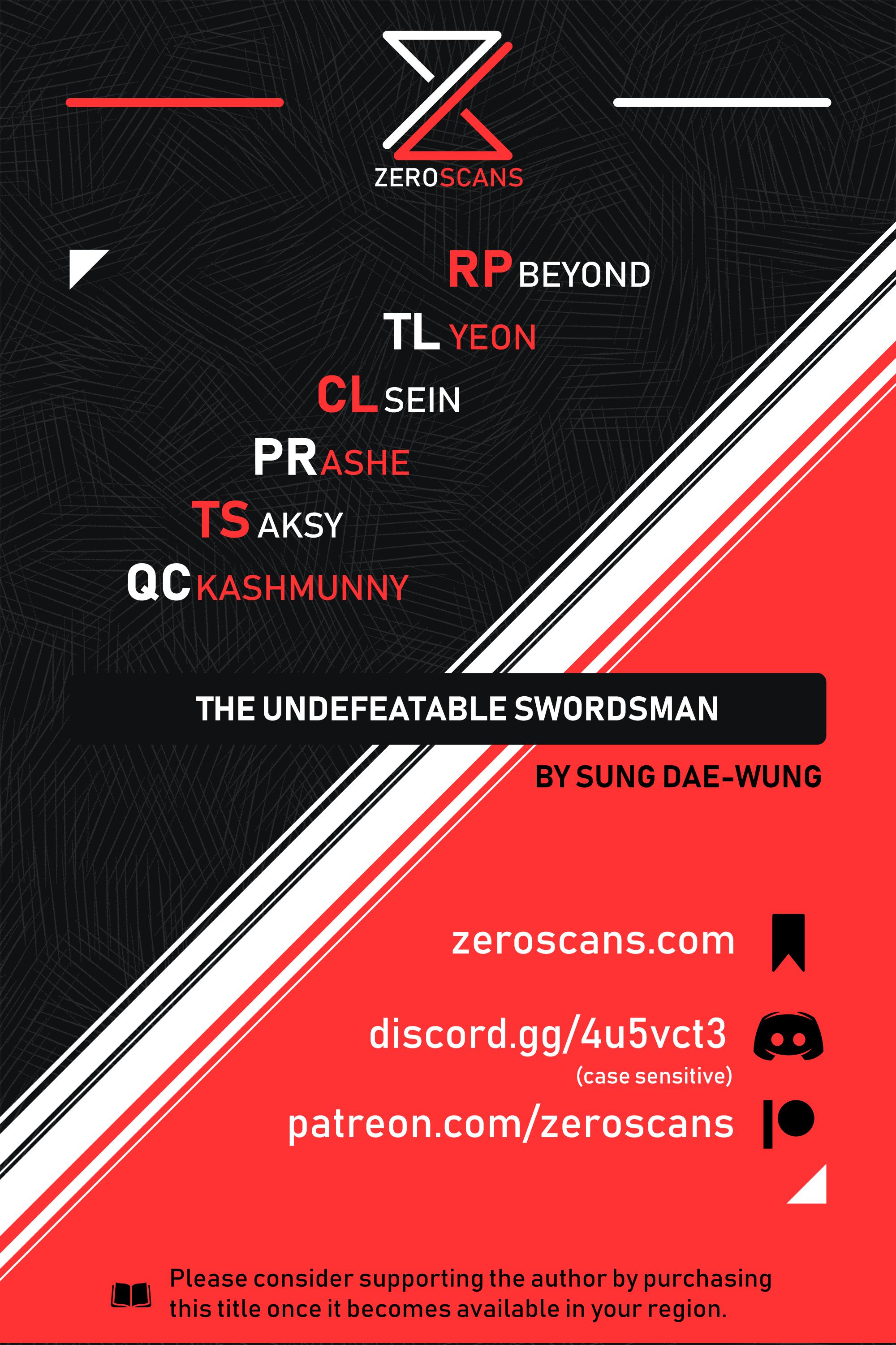 The Undefeatable Swordsman Chap 157 - Next Chap 158