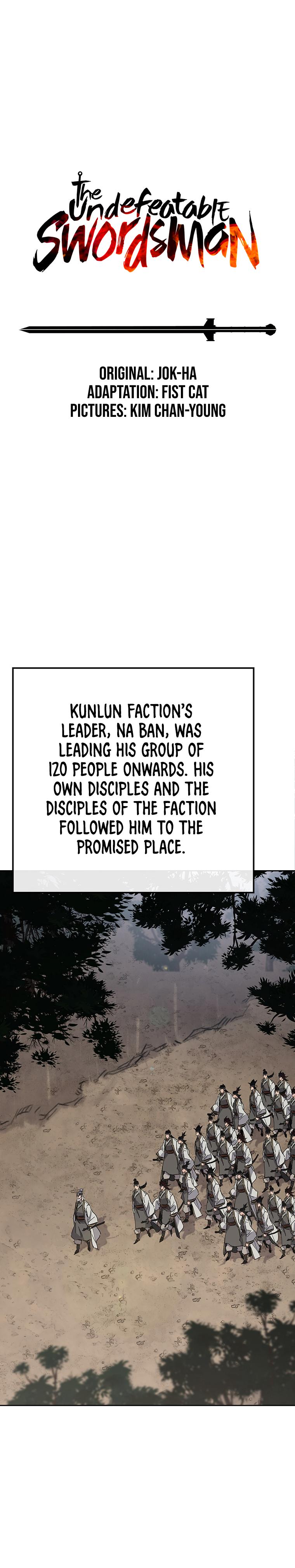 The Undefeatable Swordsman Chap 156 - Next Chap 157