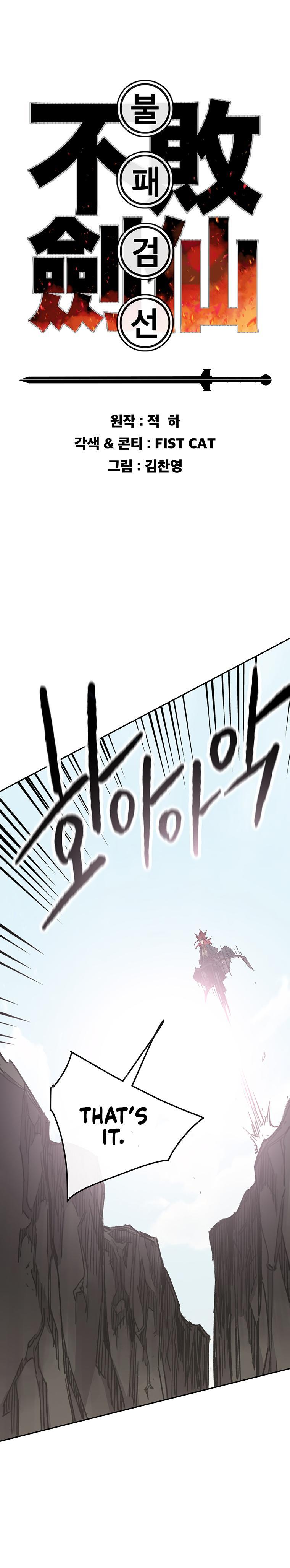 The Undefeatable Swordsman Chap 159 - Next Chap 160
