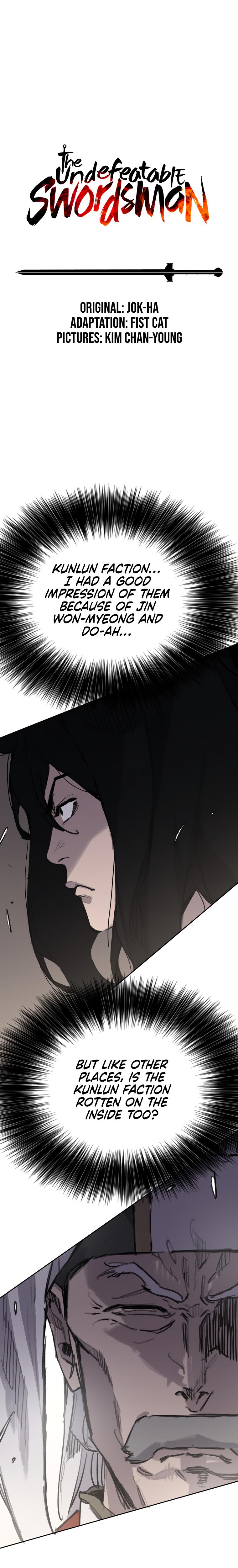 The Undefeatable Swordsman Chap 150 - Next Chap 151