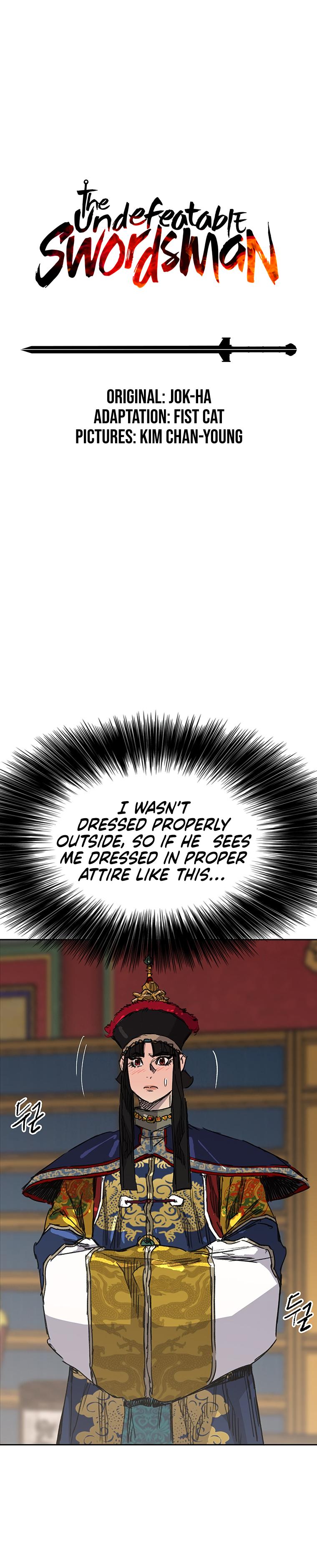 The Undefeatable Swordsman Chap 165 - Next Chap 166