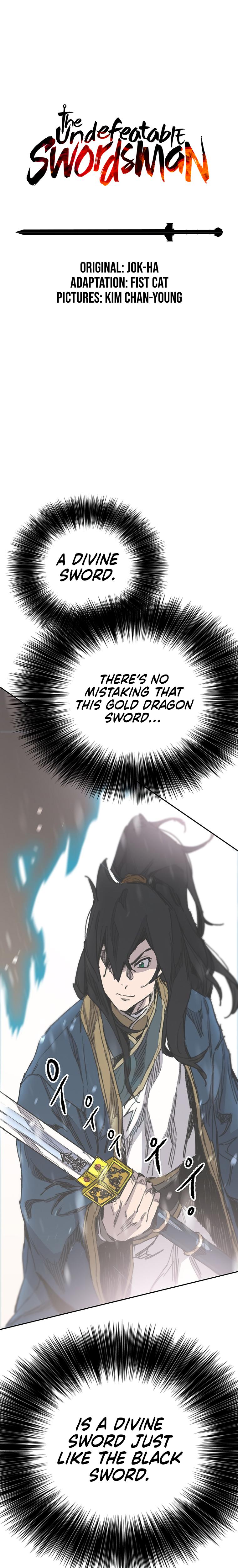 The Undefeatable Swordsman Chap 166 - Next Chap 167