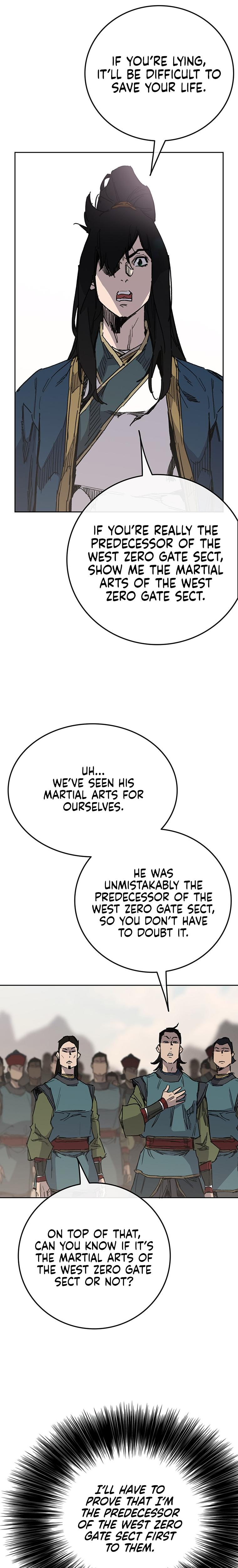 The Undefeatable Swordsman Chap 168 - Next Chap 169