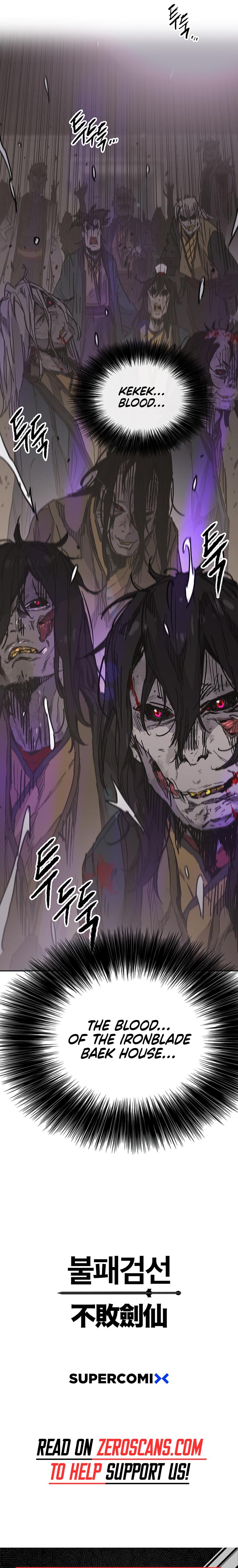 The Undefeatable Swordsman Chap 169 - Next Chap 170