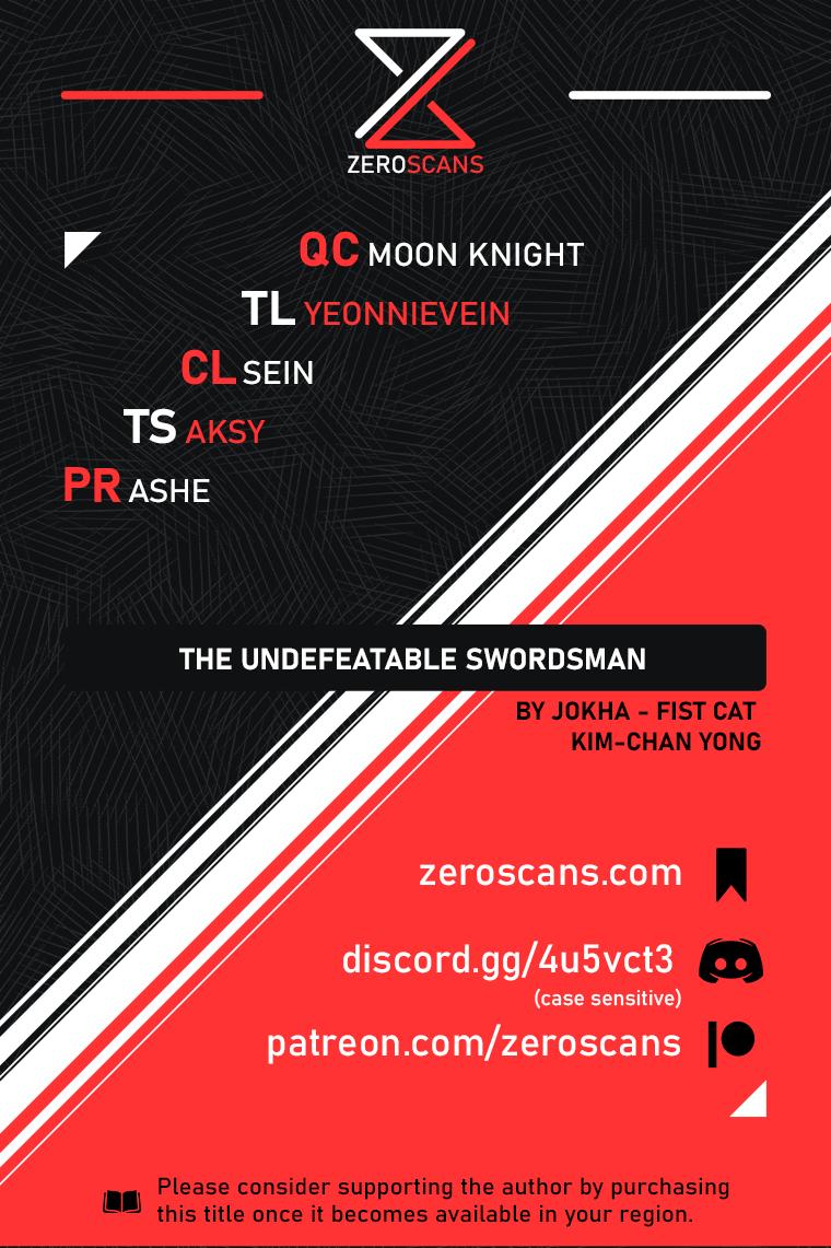 The Undefeatable Swordsman Chap 161 - Next Chap 162
