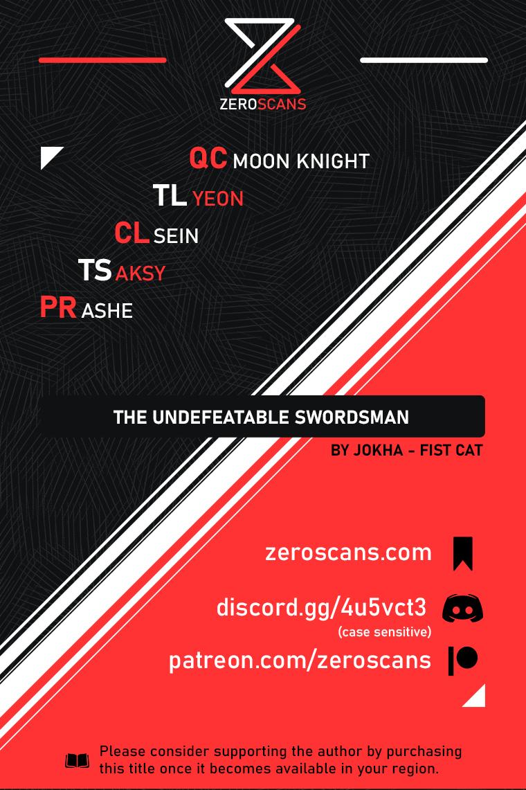 The Undefeatable Swordsman Chap 163 - Next Chap 164
