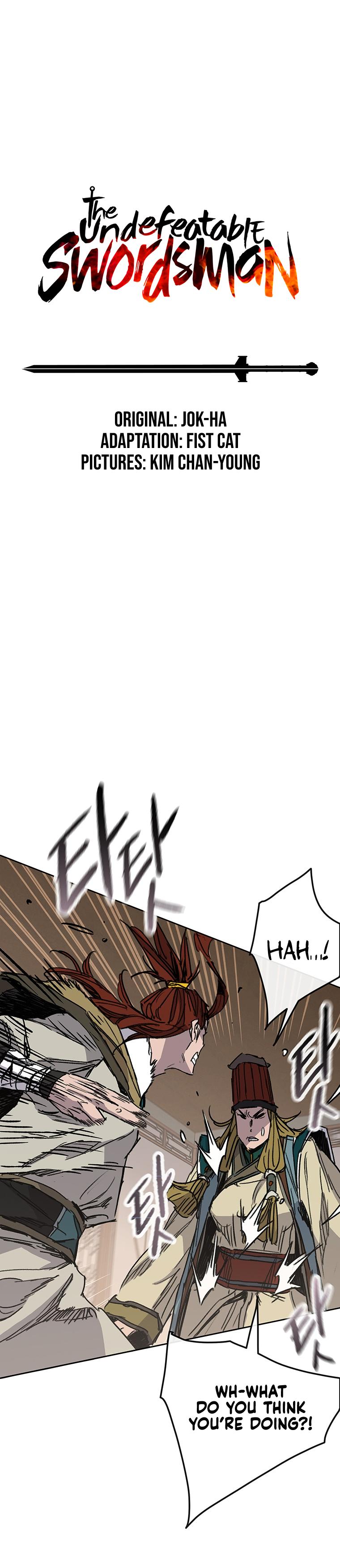 The Undefeatable Swordsman Chap 163 - Next Chap 164