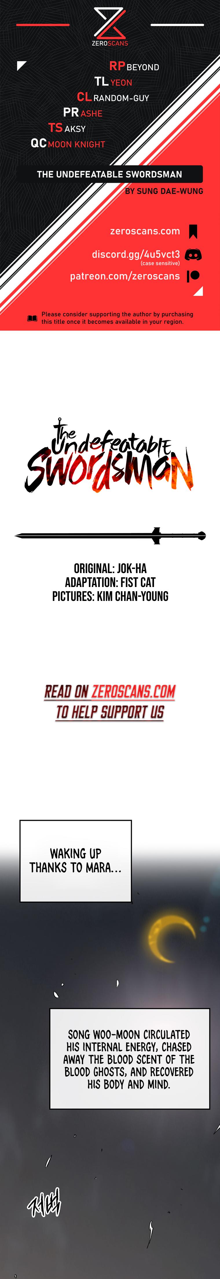 The Undefeatable Swordsman Chap 177 - Next Chap 178