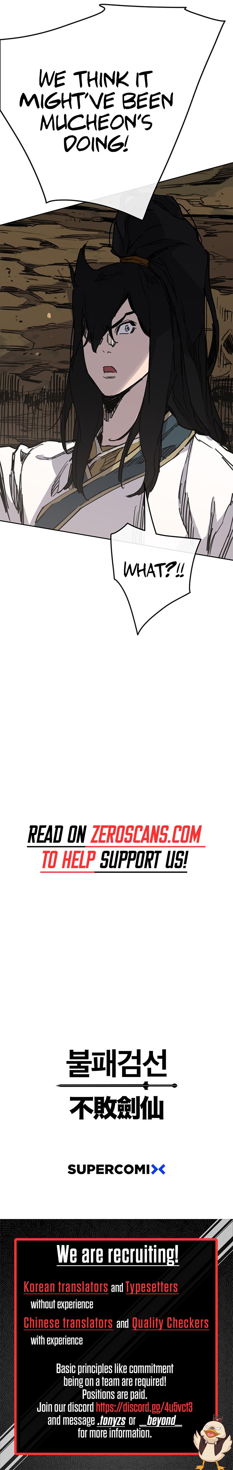 The Undefeatable Swordsman Chap 170 - Next Chap 171