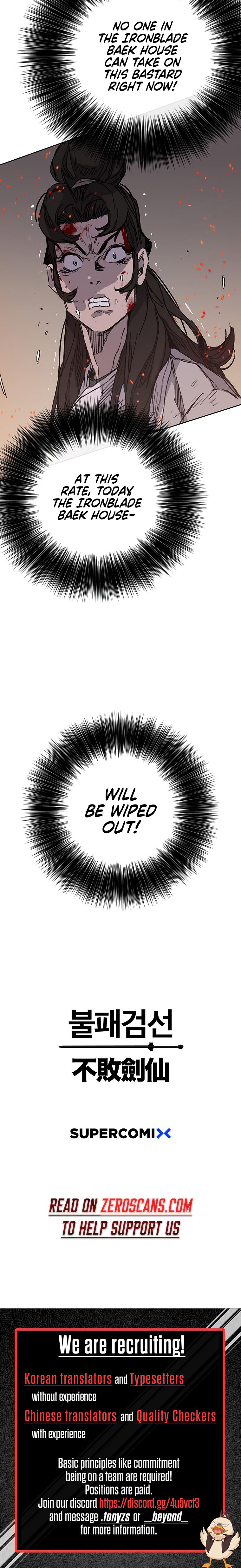 The Undefeatable Swordsman Chap 171 - Next Chap 172
