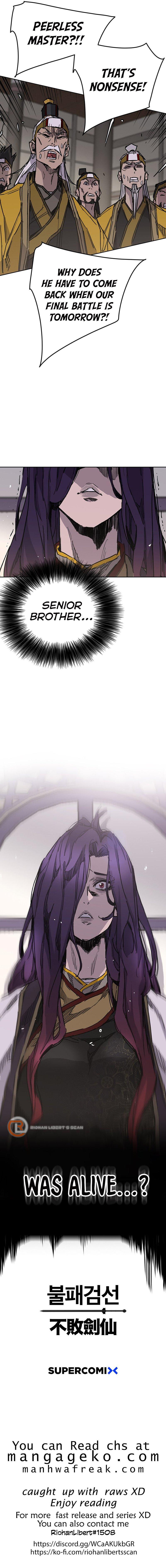 The Undefeatable Swordsman Chap 182 - Next Chap 183