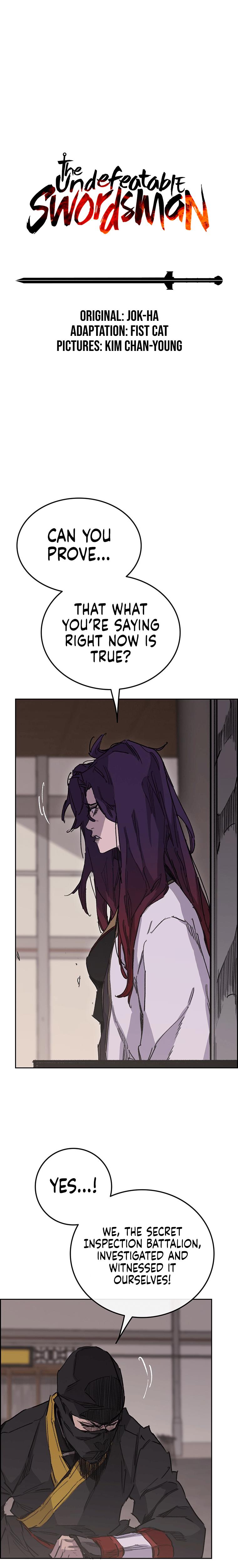 The Undefeatable Swordsman Chap 183 - Next Chap 184