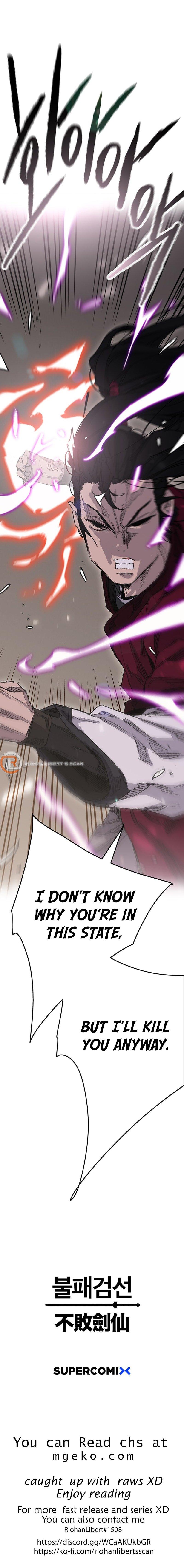The Undefeatable Swordsman Chap 192 - Next Chap 193