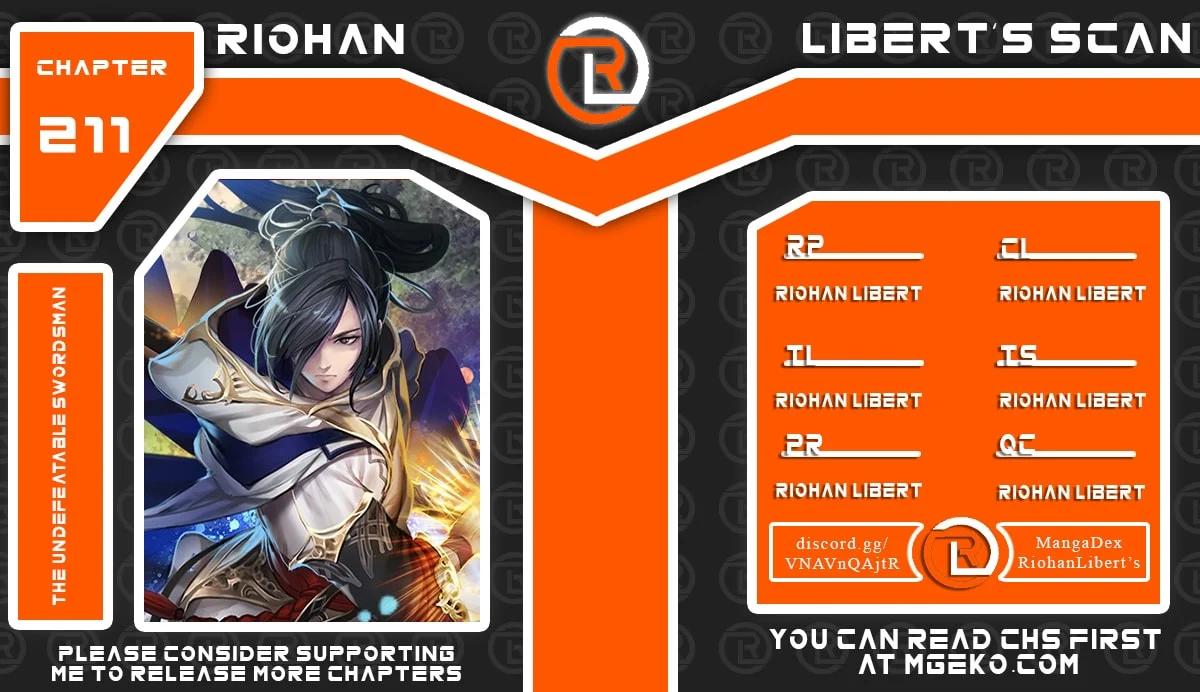 The Undefeatable Swordsman Chap 211 - Next Chap 212