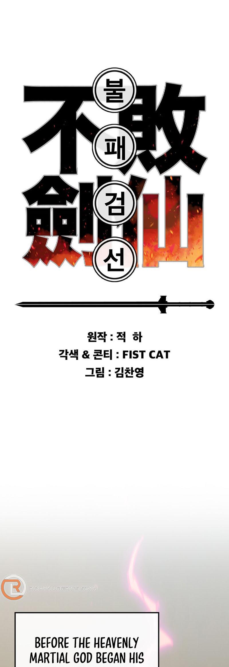 The Undefeatable Swordsman Chap 213 - Next Chap 214