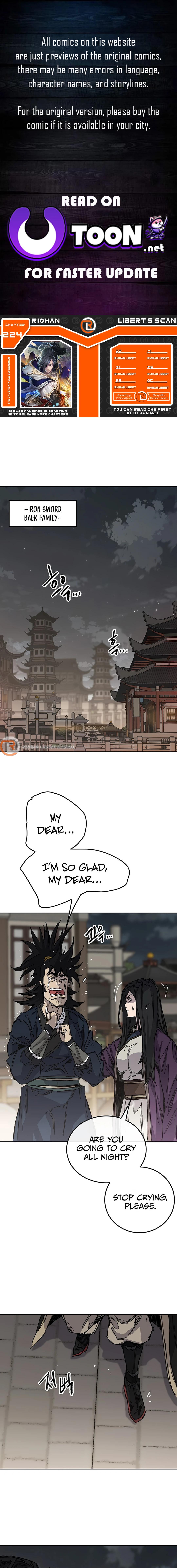 The Undefeatable Swordsman Chap 224 - Next Chap 225
