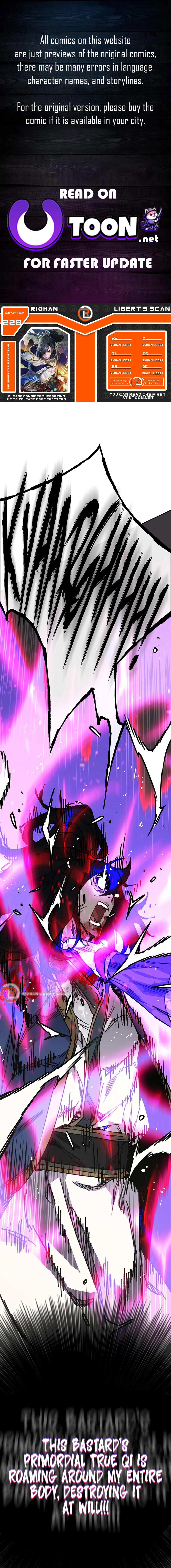 The Undefeatable Swordsman Chap 228 - Next Chap 229