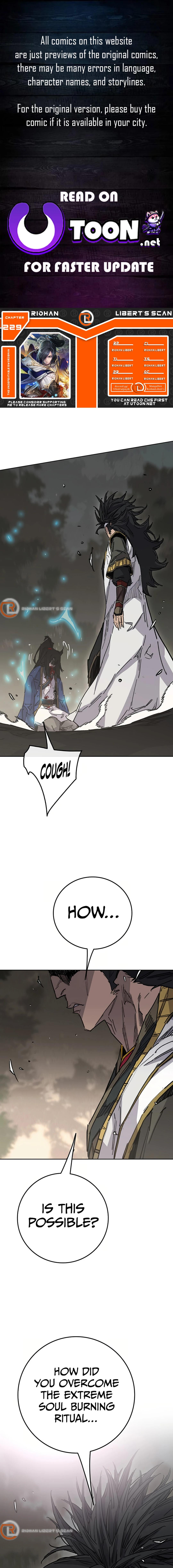 The Undefeatable Swordsman Chap 229 - Next Chap 230