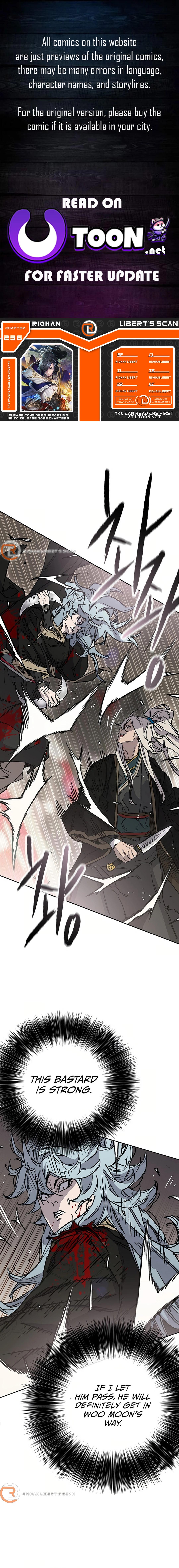 The Undefeatable Swordsman Chap 236 - Next Chap 237