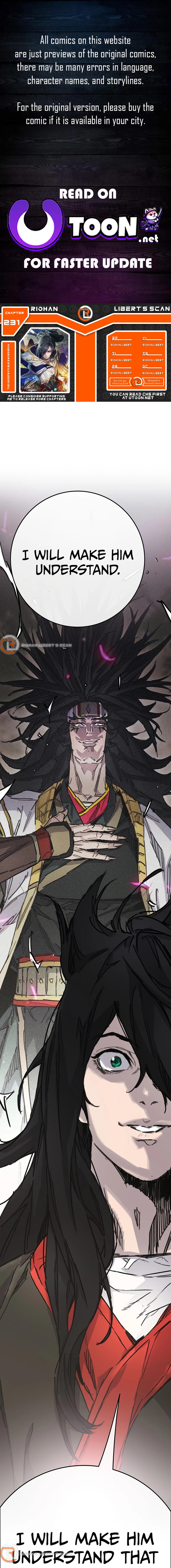 The Undefeatable Swordsman Chap 231 - Next Chap 232