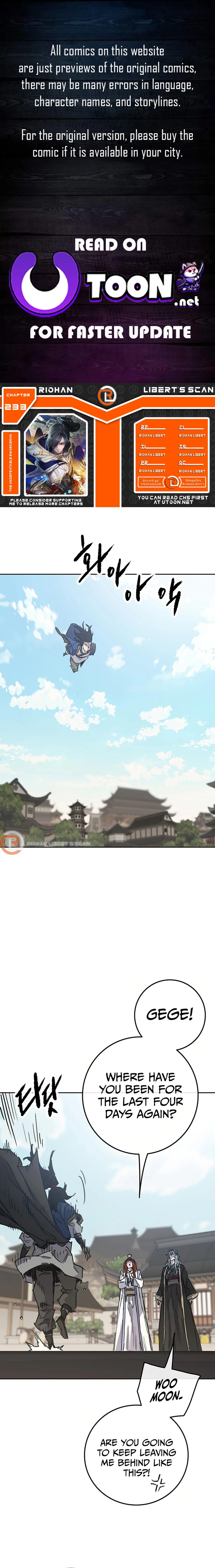 The Undefeatable Swordsman Chap 233 - Next Chap 234