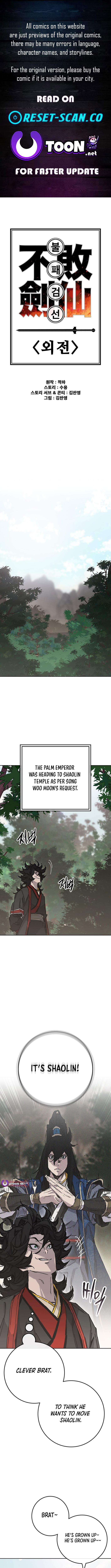 The Undefeatable Swordsman Chap 253 - Next Chap 254