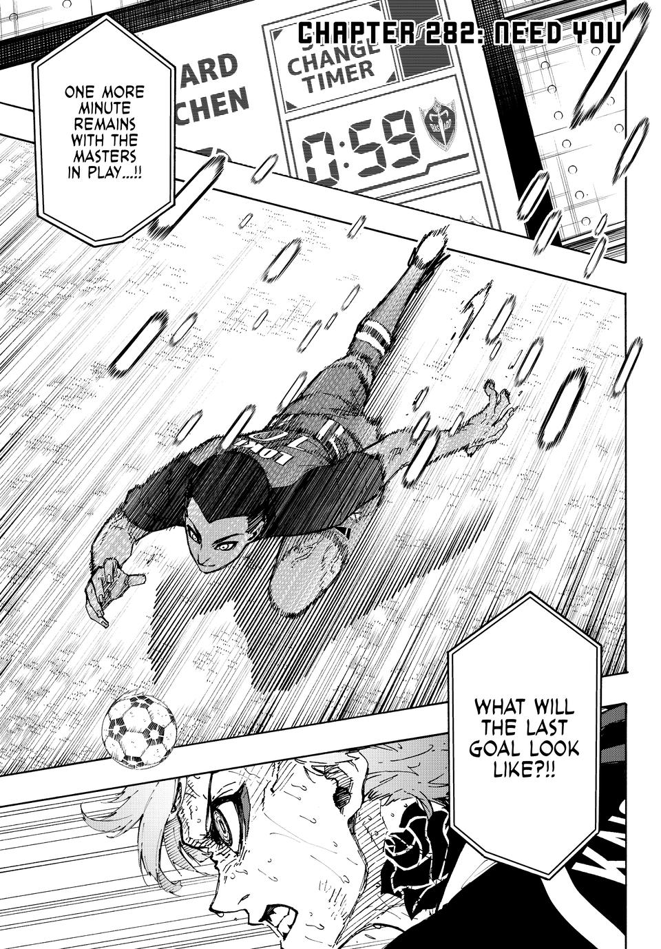 Blue Lock English version Chap 282 - Next Chap 283