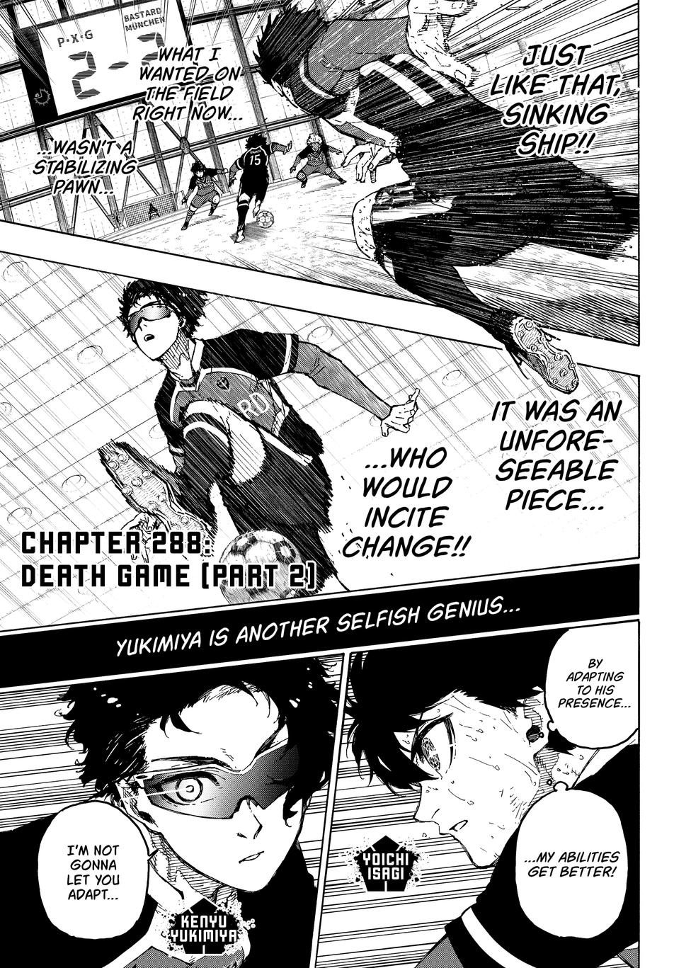 Blue Lock English version Chap 288.2 - Next Chap 289.2