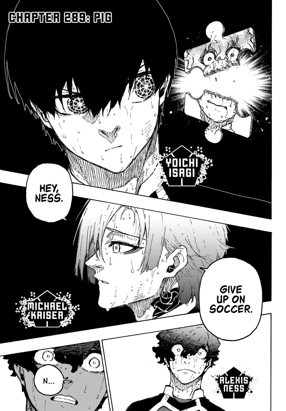 Blue Lock English version Chap 289 - Next Chap 290