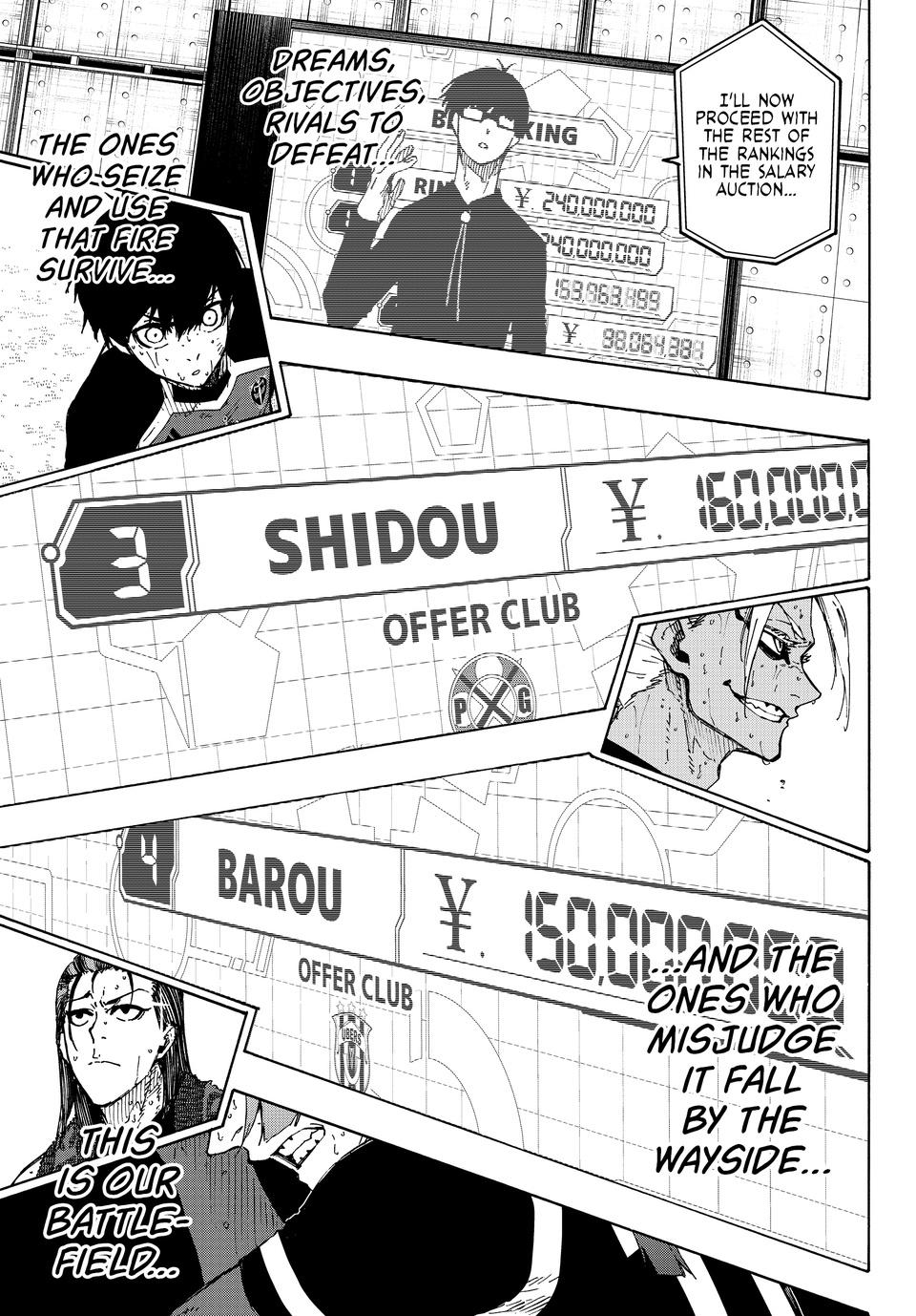 Blue Lock Chap 297 - Next Chap 298