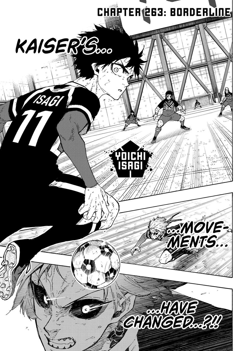 Blue Lock Chap 263 - Next Chap 264