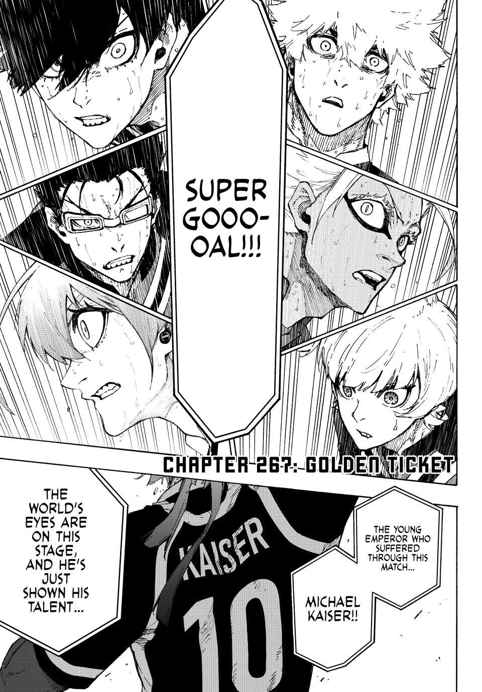 Blue Lock Chap 267 - Next Chap 268