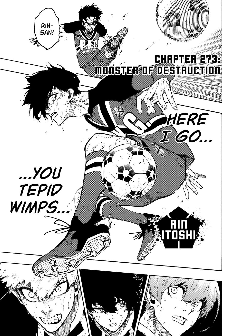 Blue Lock Chap 273 - Next Chap 274