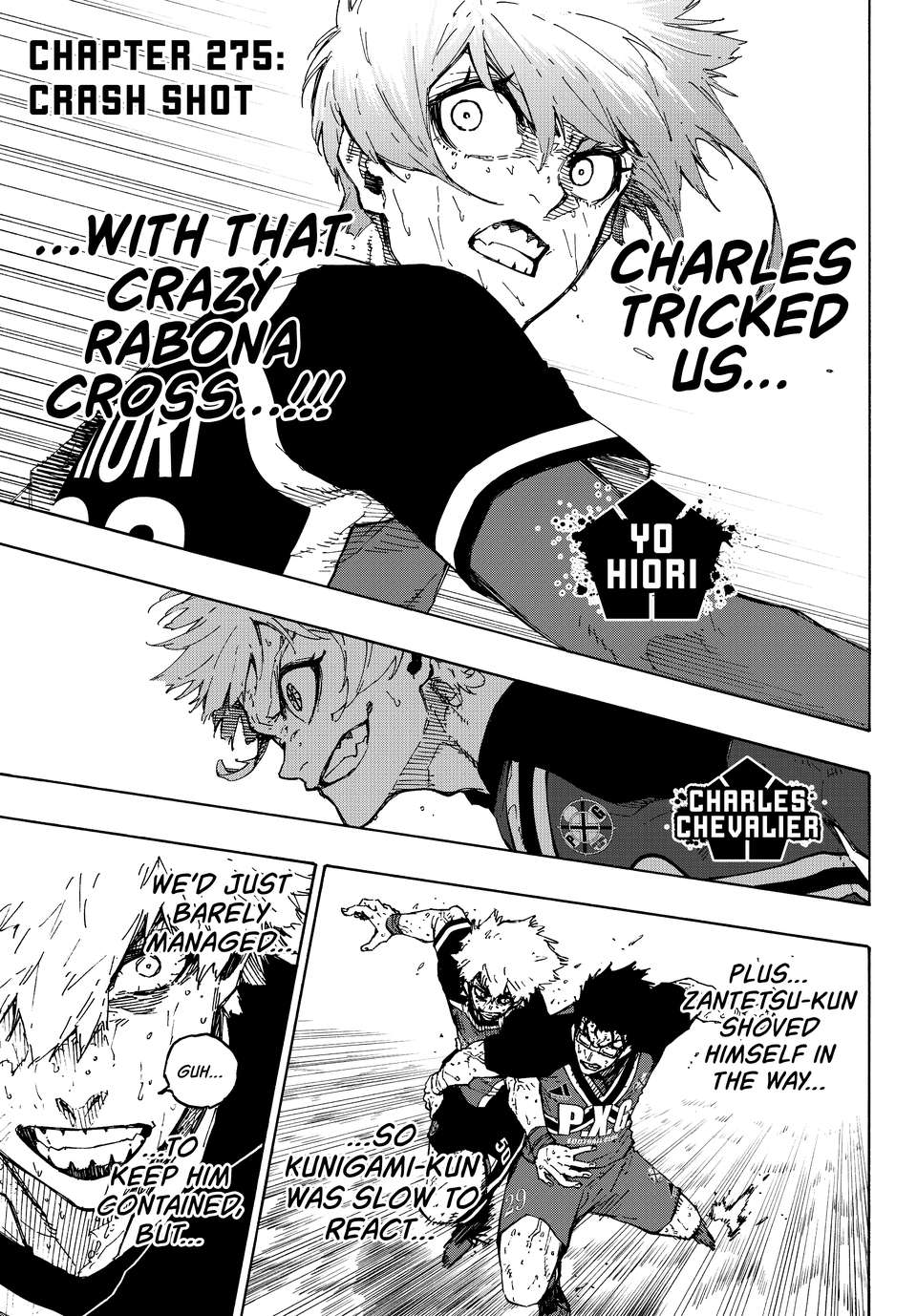 Blue Lock Chap 275 - Next Chap 276