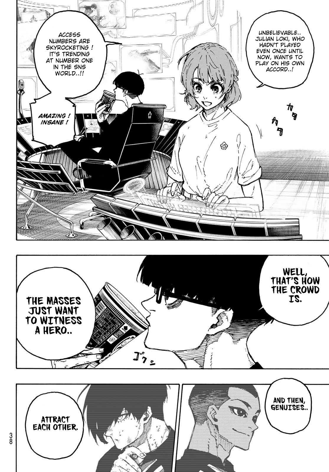 Blue Lock Chap 277 - Next Chap 278