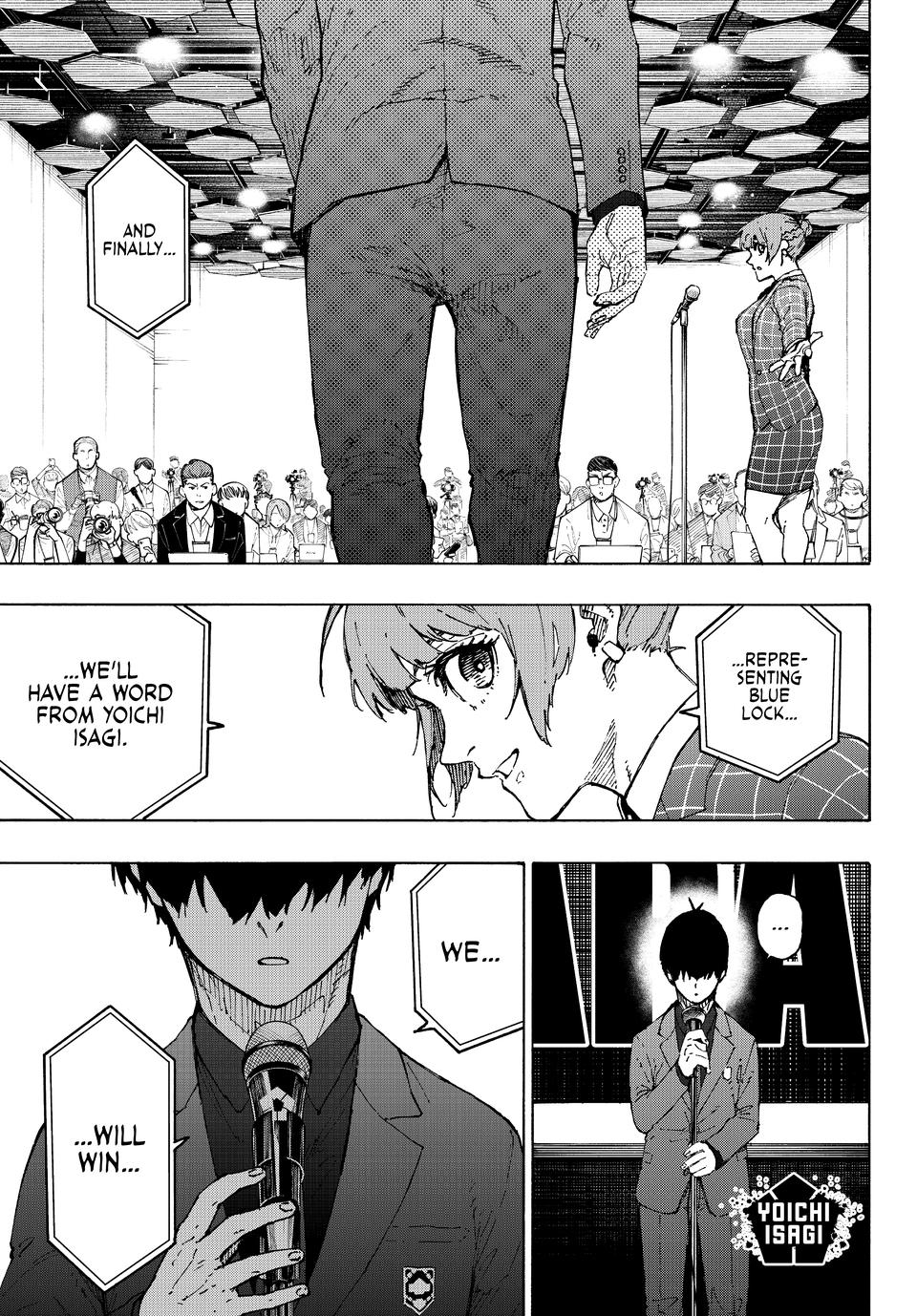 Blue Lock Chap 303 - Next Chap 304