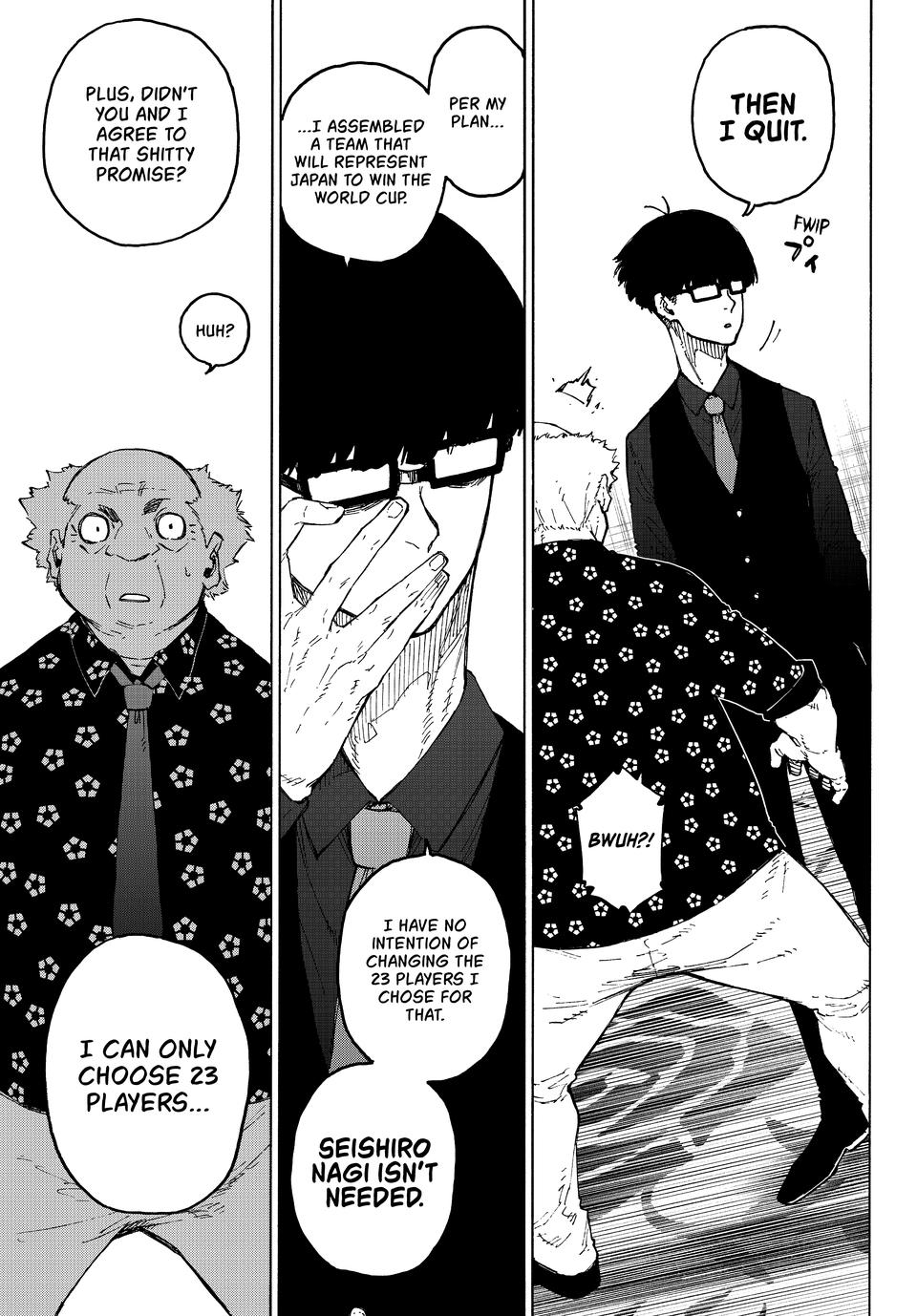 Blue Lock Chap 303 - Next Chap 304