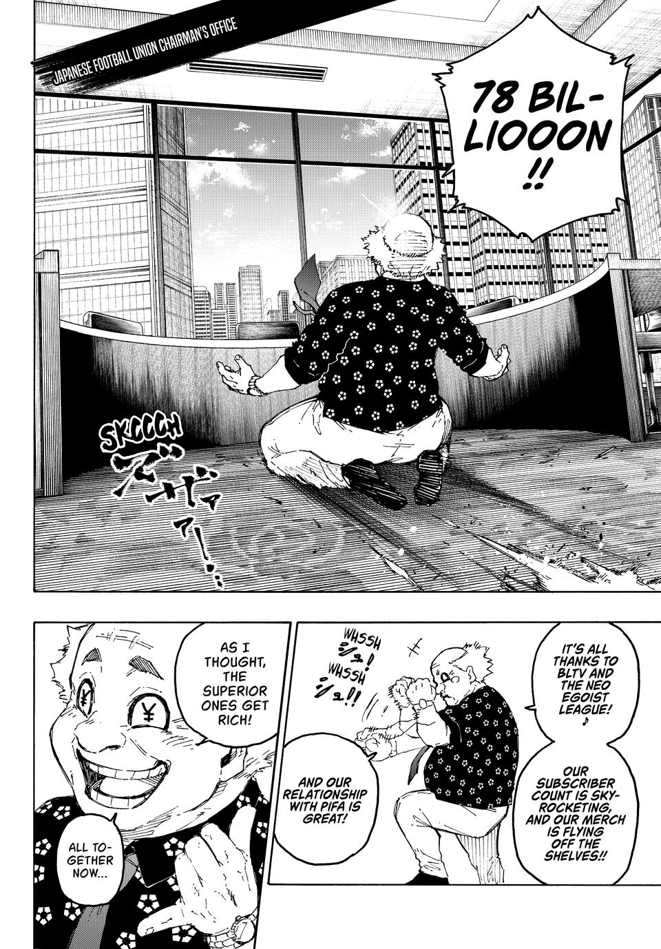 Blue Lock Chap 303 - Next Chap 304