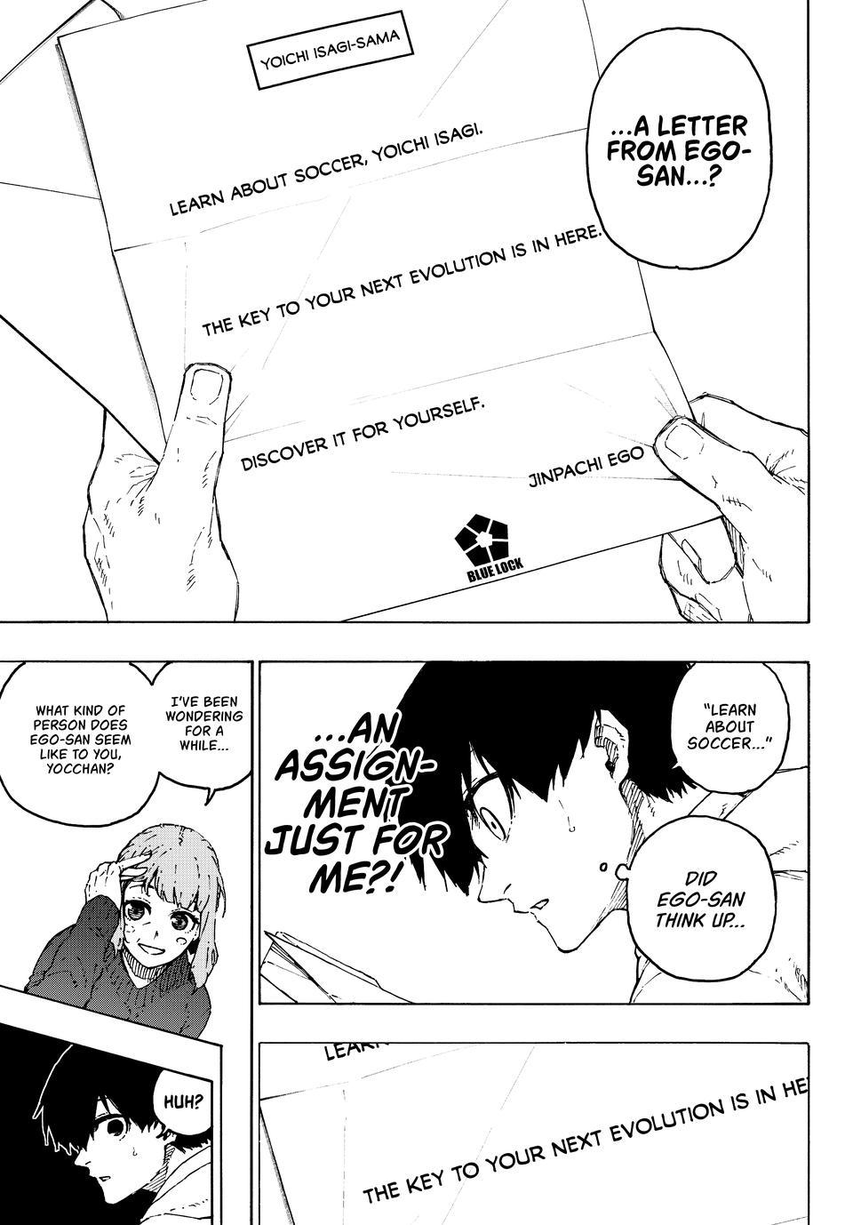 Blue Lock Chap 304 - Next Chap 305