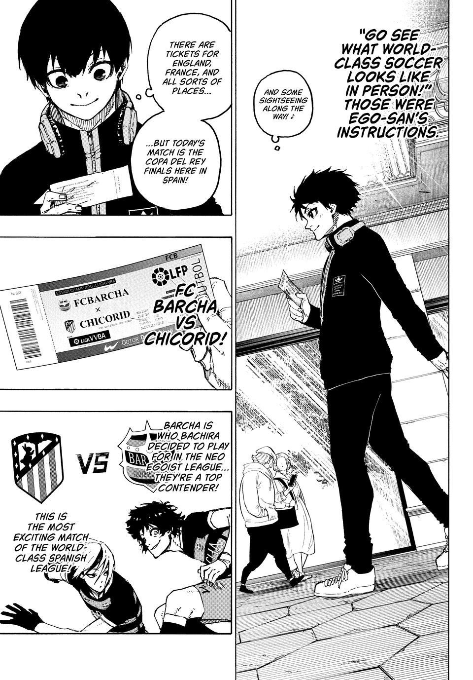 Blue Lock Chap 307 - Next Chap 308