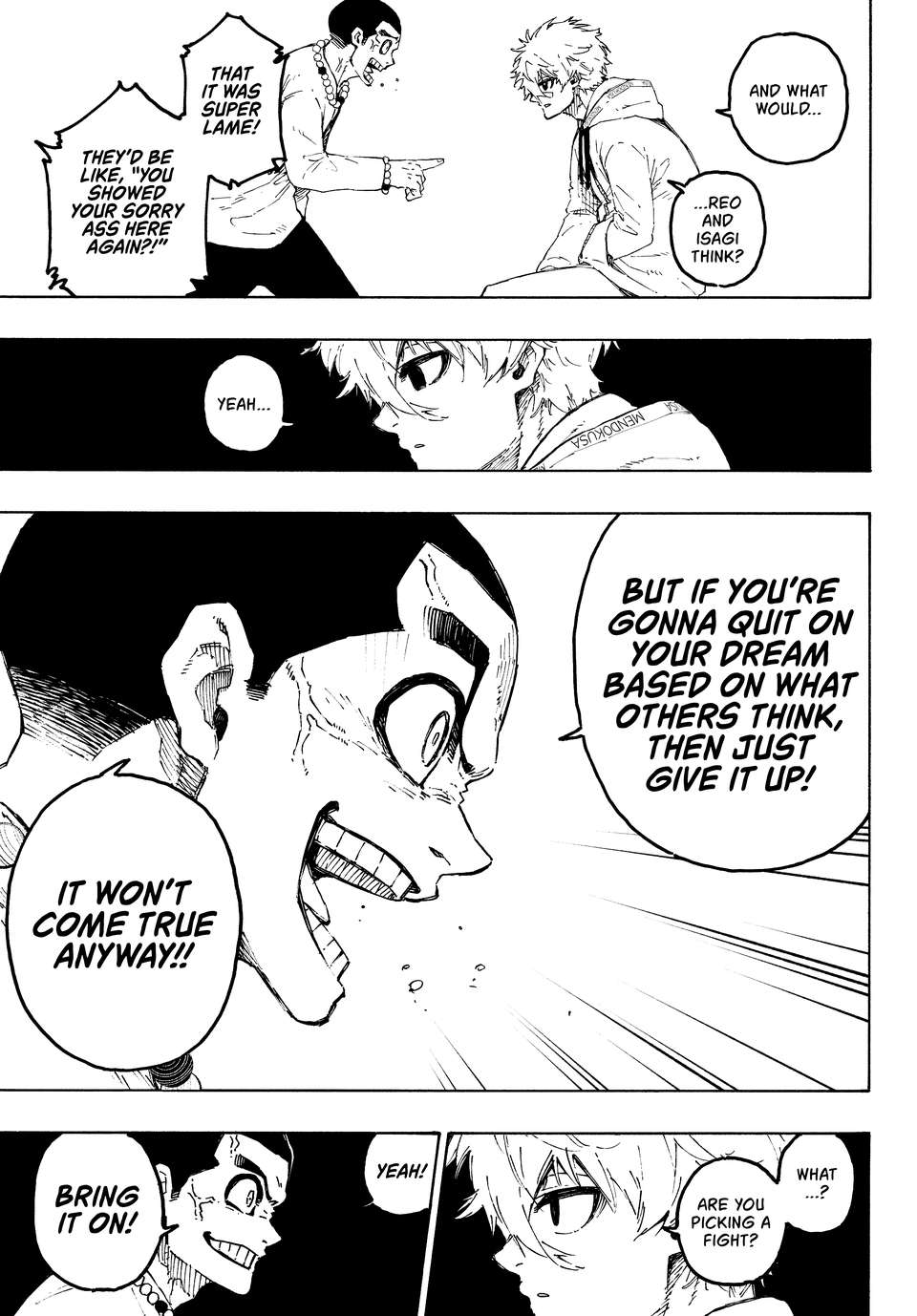 Blue Lock English version Chap 310 - Next Chap 311