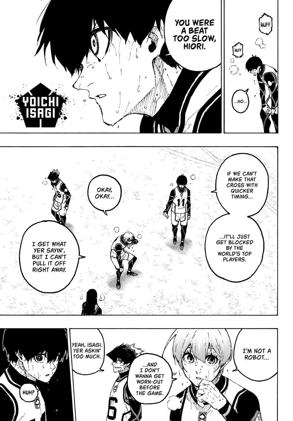 Blue Lock Chap 311 - Next Chap 312