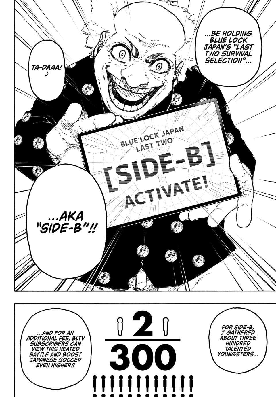 Blue Lock Chap 311 - Next Chap 312