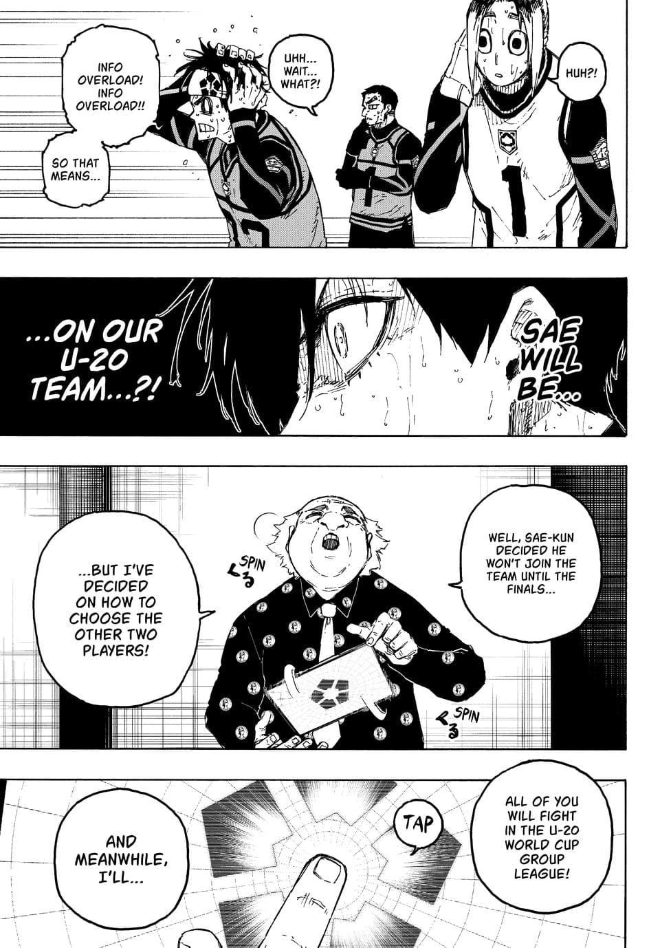 Blue Lock English version Chap 311 - Next Chap 312