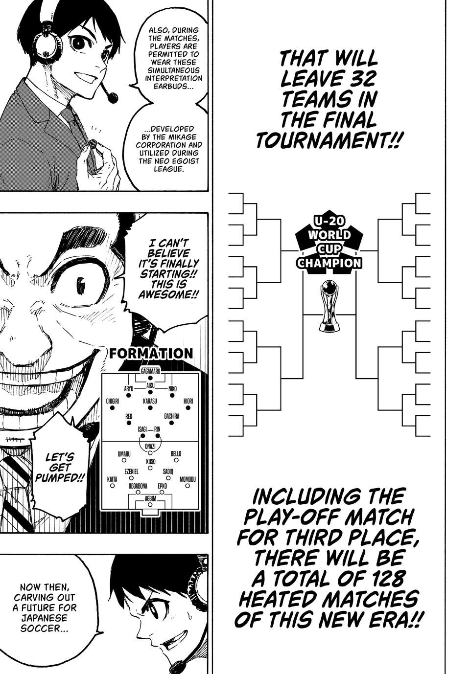 Blue Lock Chap 313 - Next Chap 314