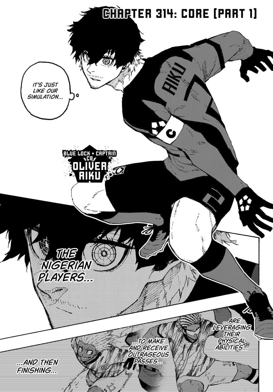 Blue Lock English version Chap 314.1 - Next Chap 315.1